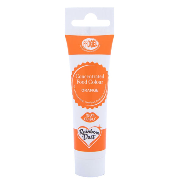 Rainbow Dust Orange - ProGel Professional Gel Food Colouring 25g