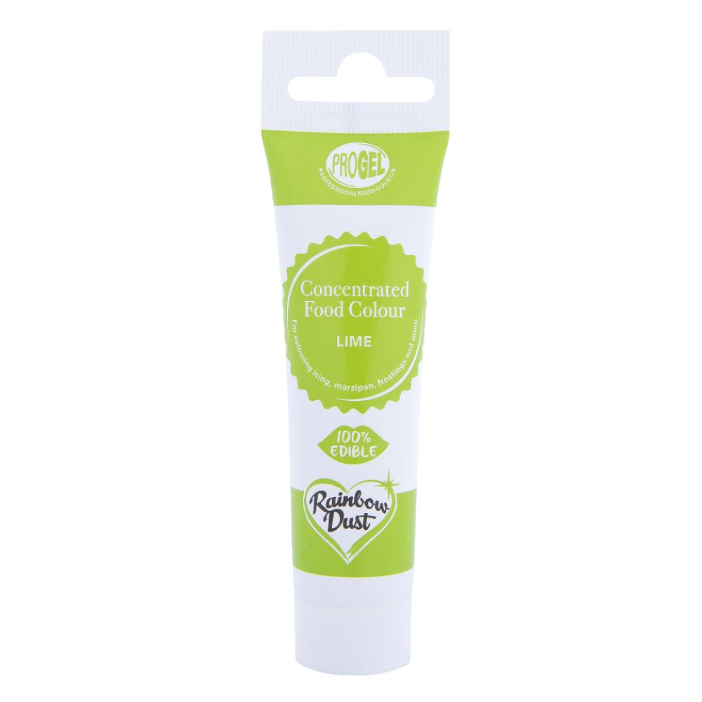 Rainbow Dust Lime Green - ProGel Professional Gel Food Colouring 25g