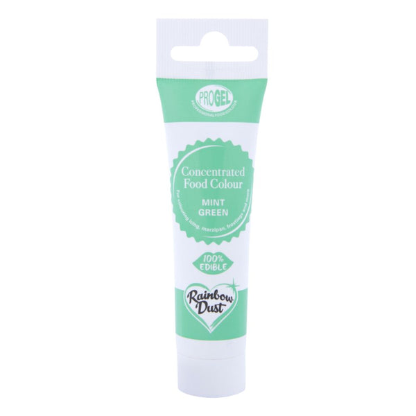 Rainbow Dust Mint Green - ProGel Professional Gel Food Colouring 25g
