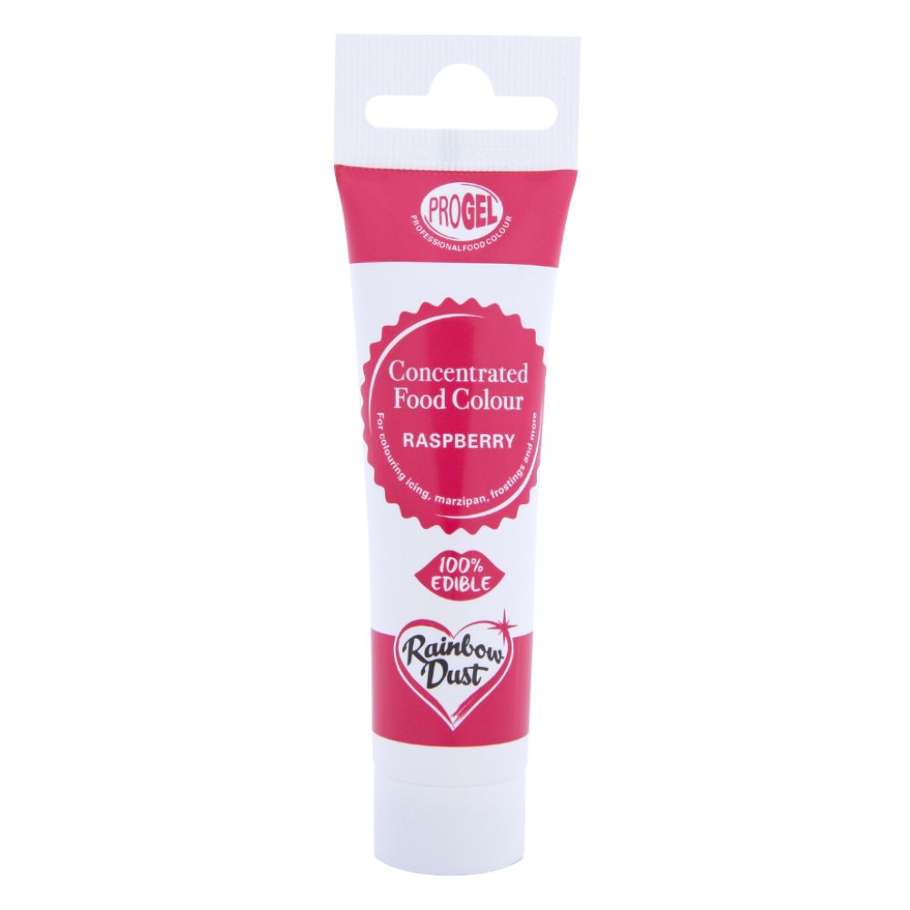 Rainbow Dust Raspberry - ProGel Professional Gel Food Colouring 25g