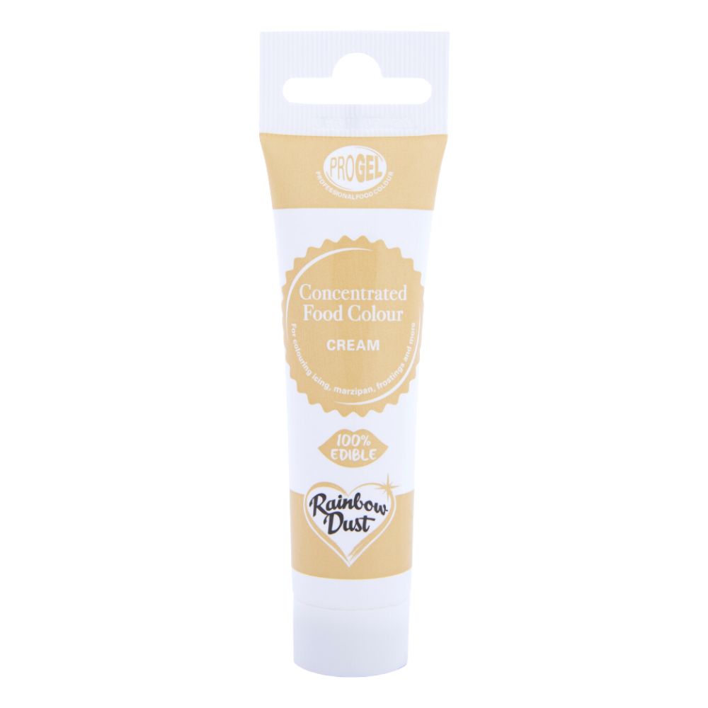 Rainbow Dust Cream - ProGel Professional Gel Food Colouring 25g