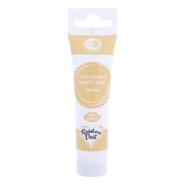 Rainbow Dust Cream - ProGel Professional Gel Food Colouring 25g