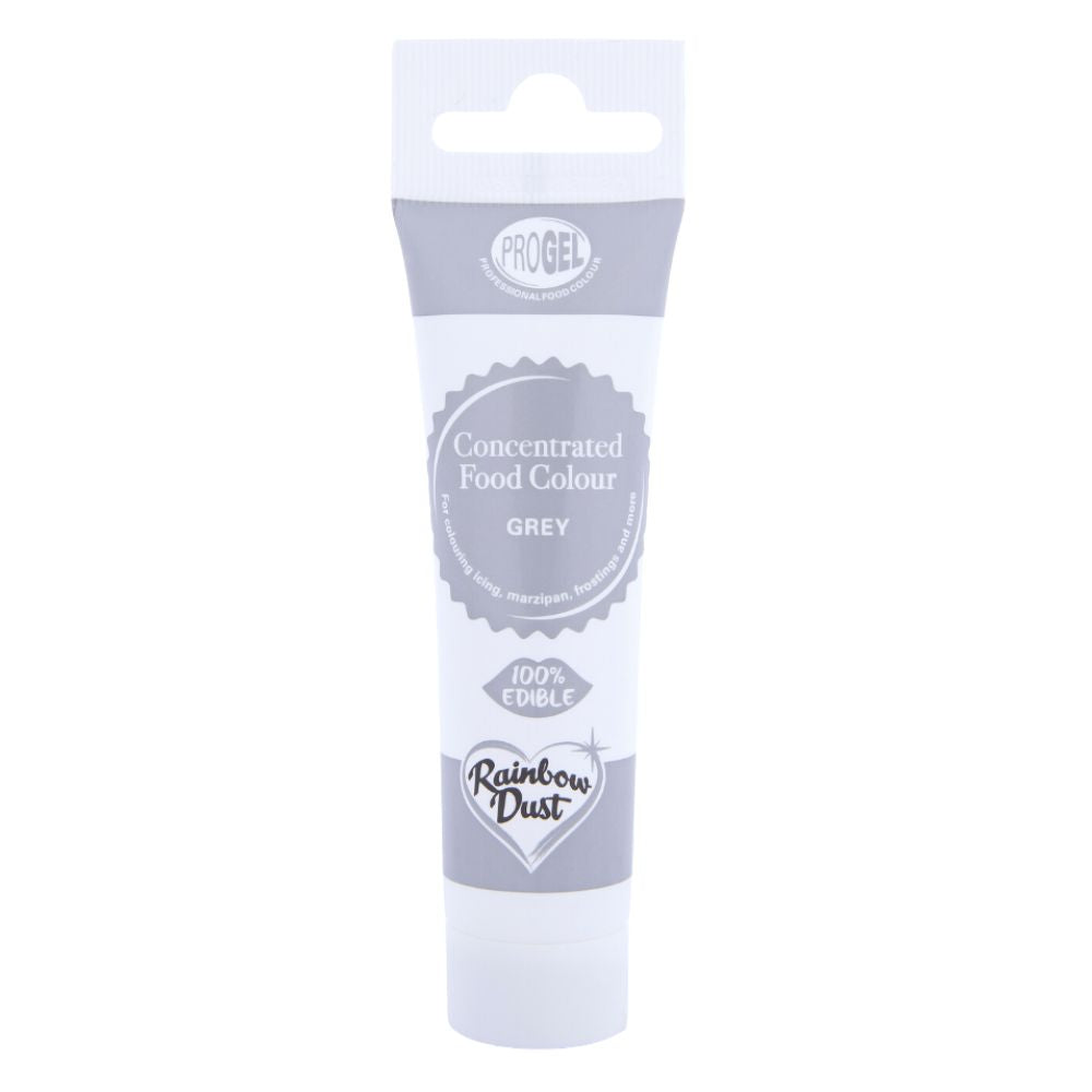 Rainbow Dust Grey - ProGel Professional Gel Food Colouring 25g