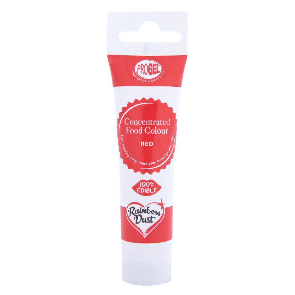 Rainbow Dust Red - ProGel Professional Gel Food Colouring 25g