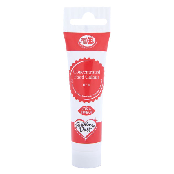 Rainbow Dust Red - ProGel Professional Gel Food Colouring 25g