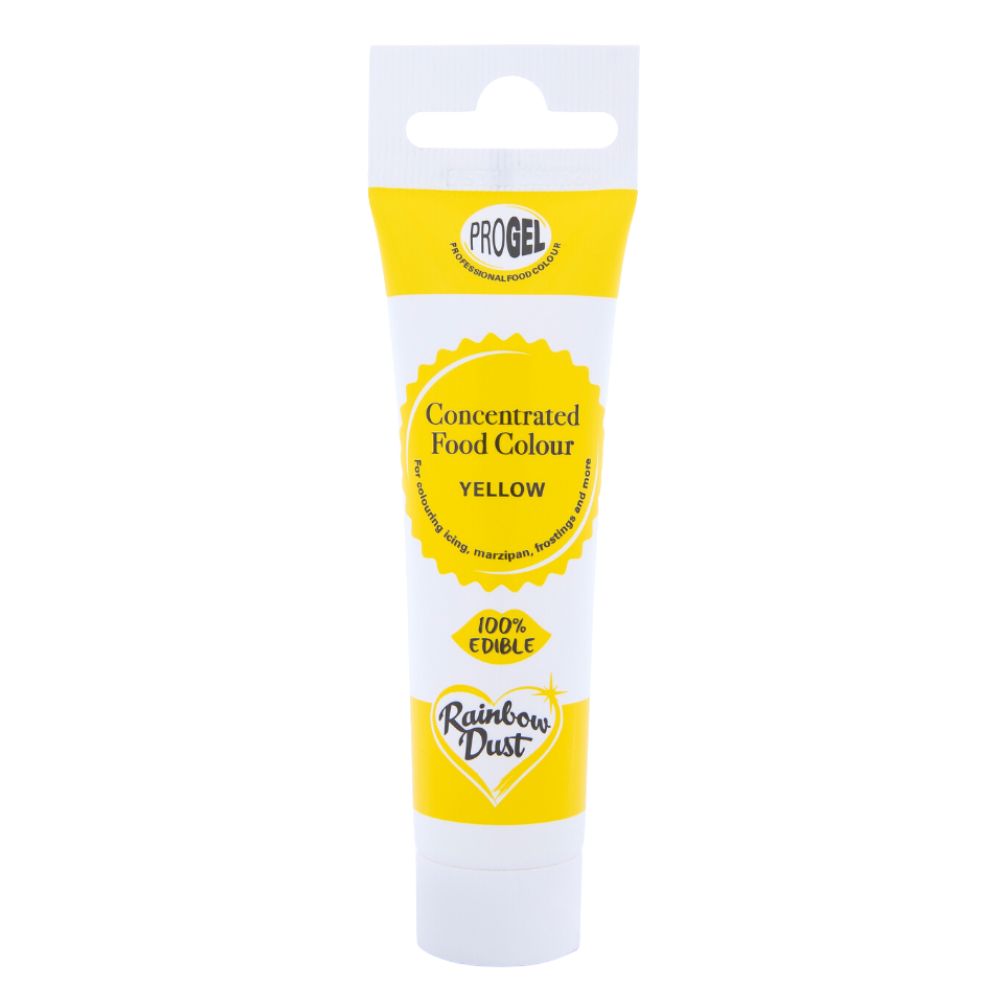 Rainbow Dust Yellow - ProGel Professional Gel Food Colouring 25g
