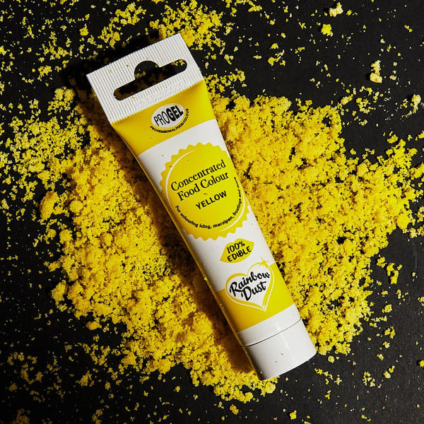 Rainbow Dust Yellow - ProGel Professional Gel Food Colouring 25g