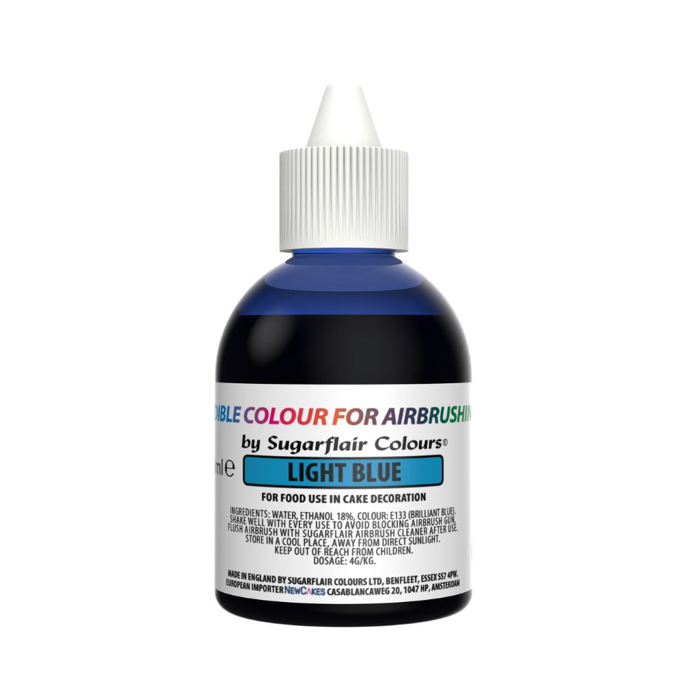 Sugarflair Light Blue - Airbrush Colour 60ml