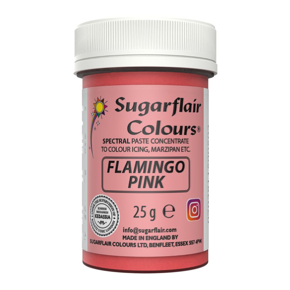 Sugarflair Flamingo Pink - Spectral Paste Concentrate Food Colouring 25g