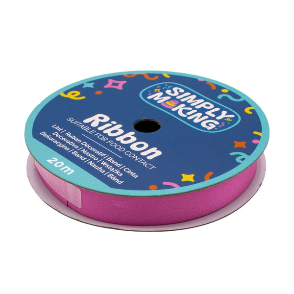 Simply Making Pink Food-Safe Ribbon x 20 Metres