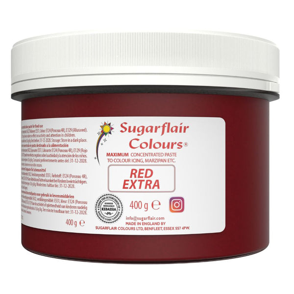 Sugarflair Red Extra - Max Concentrated Food Colouring Paste