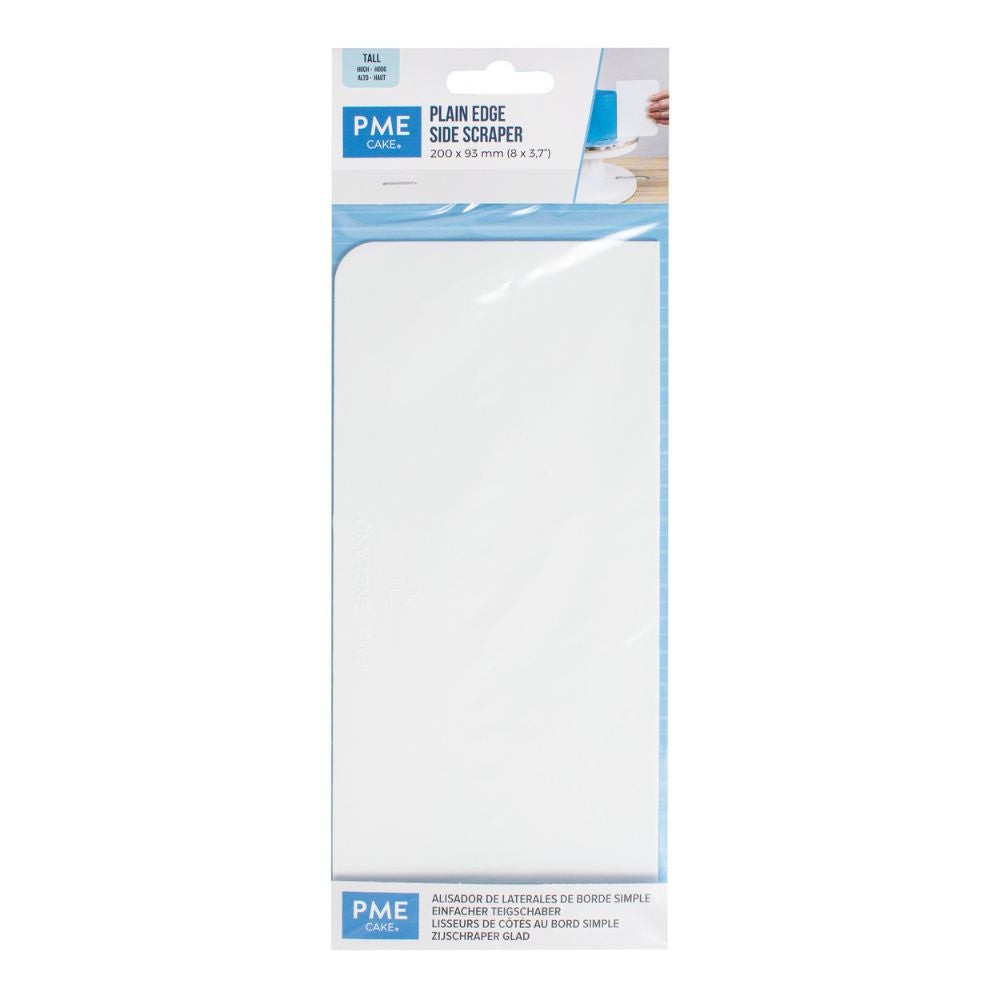 PME 8 Inch Tall Plastic Side Scraper