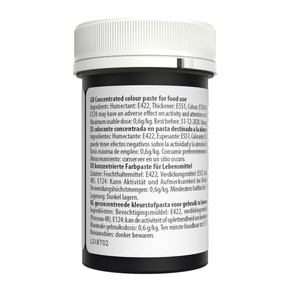 Sugarflair Strawberry - Spectral Paste Concentrate Colouring 25g