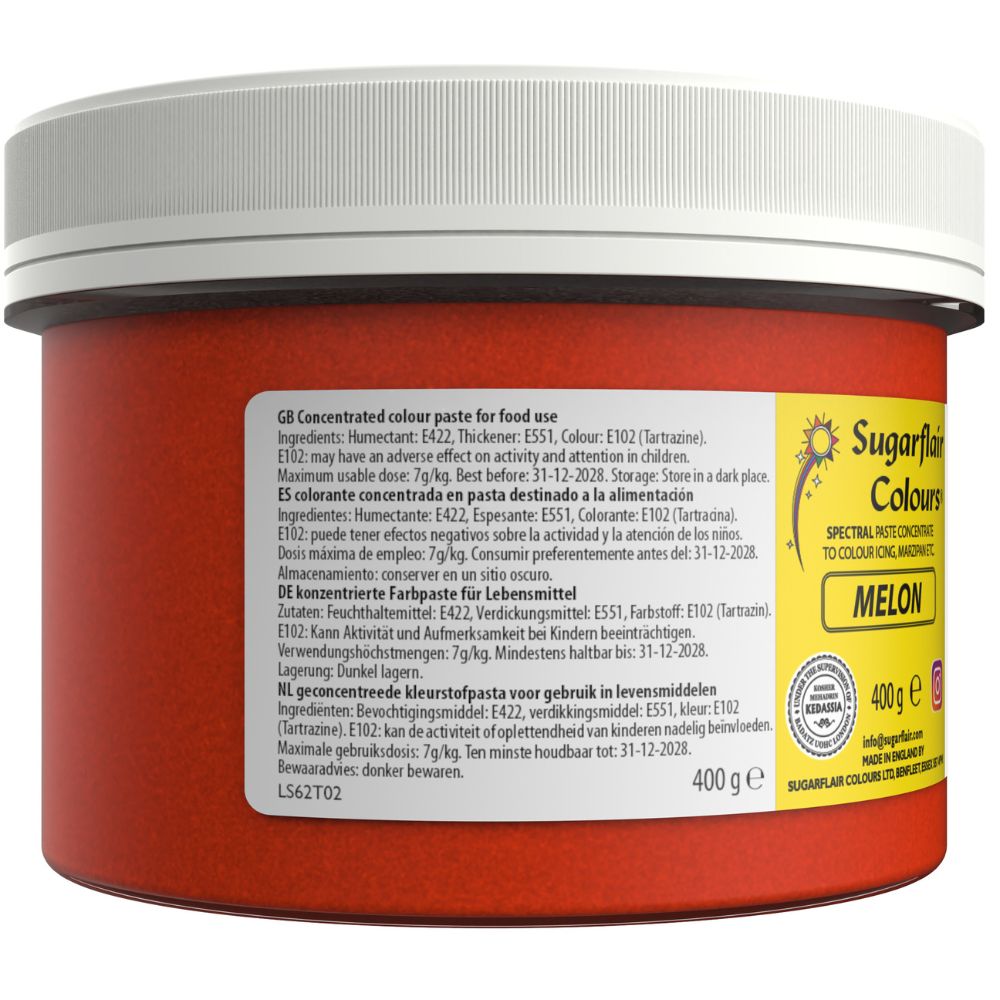 Sugarflair Melon - Spectral Paste Concentrate Food Colouring