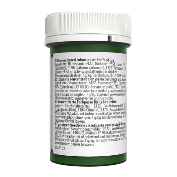 Sugarflair Lime Green - Spectral Paste Concentrate Food Colouring 25g