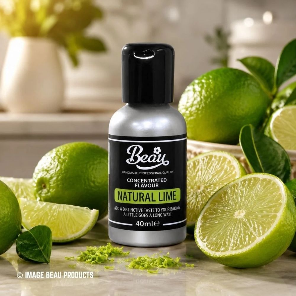 Beau Products Natural Lime Food Flavouring 40ml