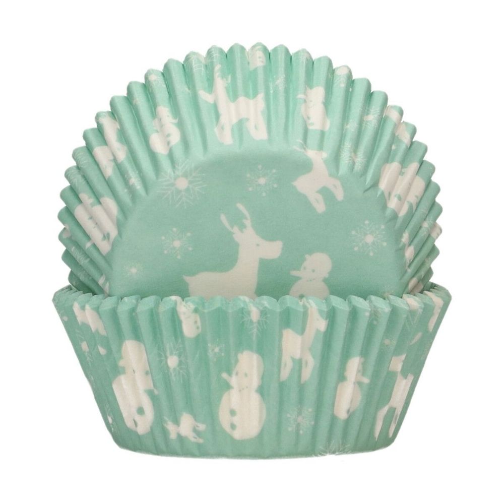 FunCakes Winter Wonderland Baking Cups x 48