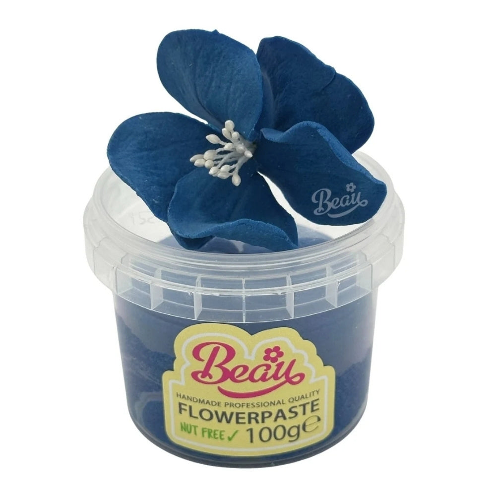 Beau Products Cornflower Blue Flower Paste 100g