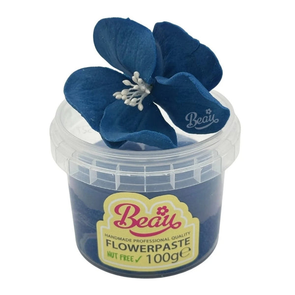 Beau Products Cornflower Blue Flower Paste 100g
