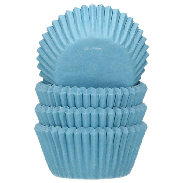 FunCakes Light Blue - Mini Baking Cups x 100