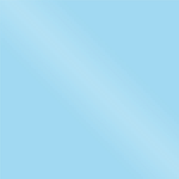 Choctastique Baby Blue Ganache Plate - Set of 2