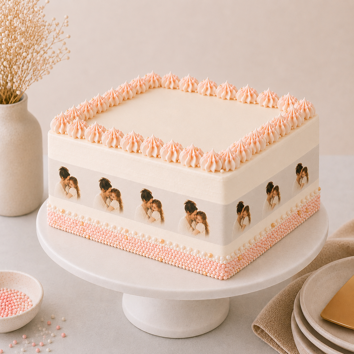 The Cake Decorating Co. Edible Image Sheet Strips 2.3 x 9.8 Inch