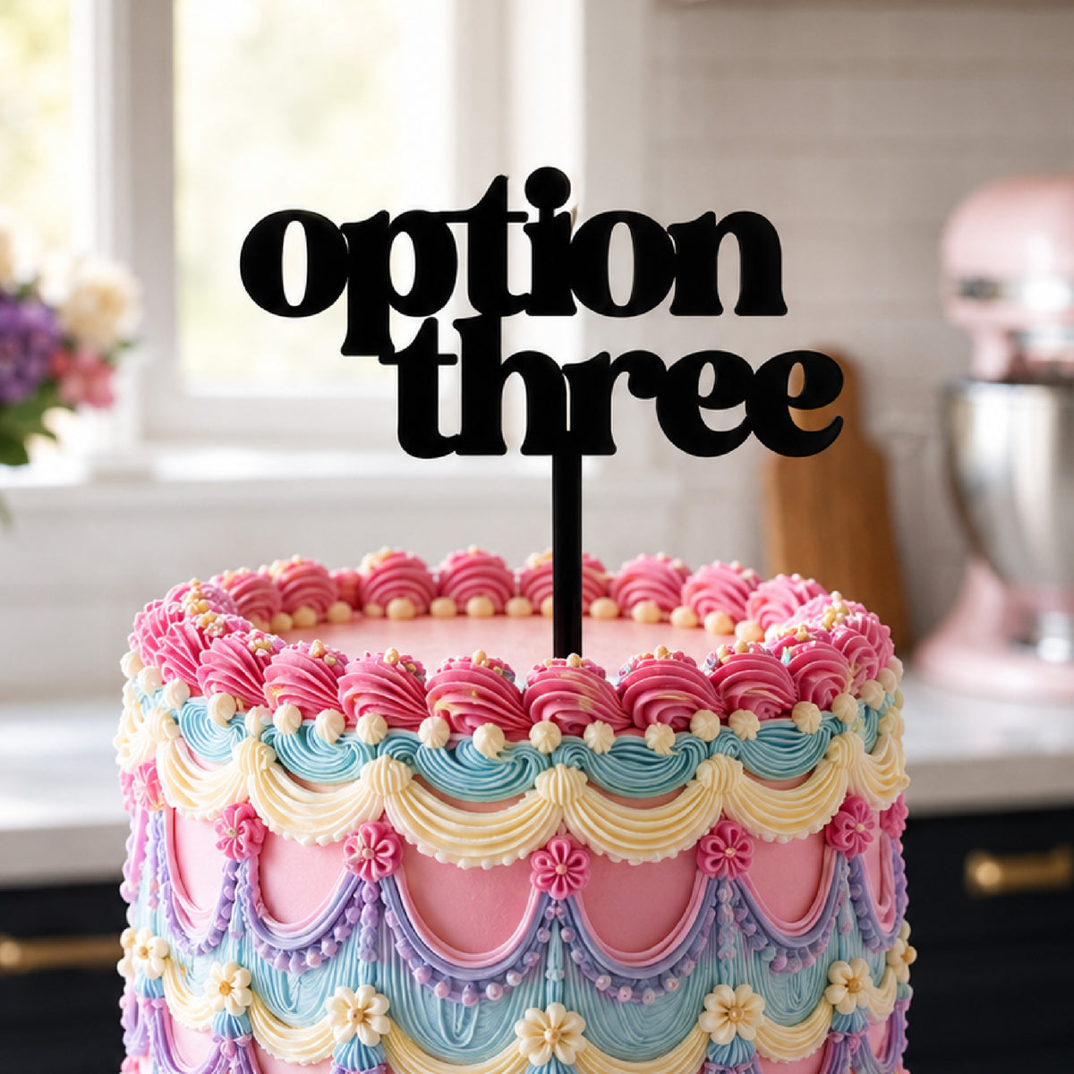 The Cake Decorating Co. Custom Cake Topper
