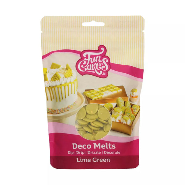 FunCakes Deco Melts - Lime Green