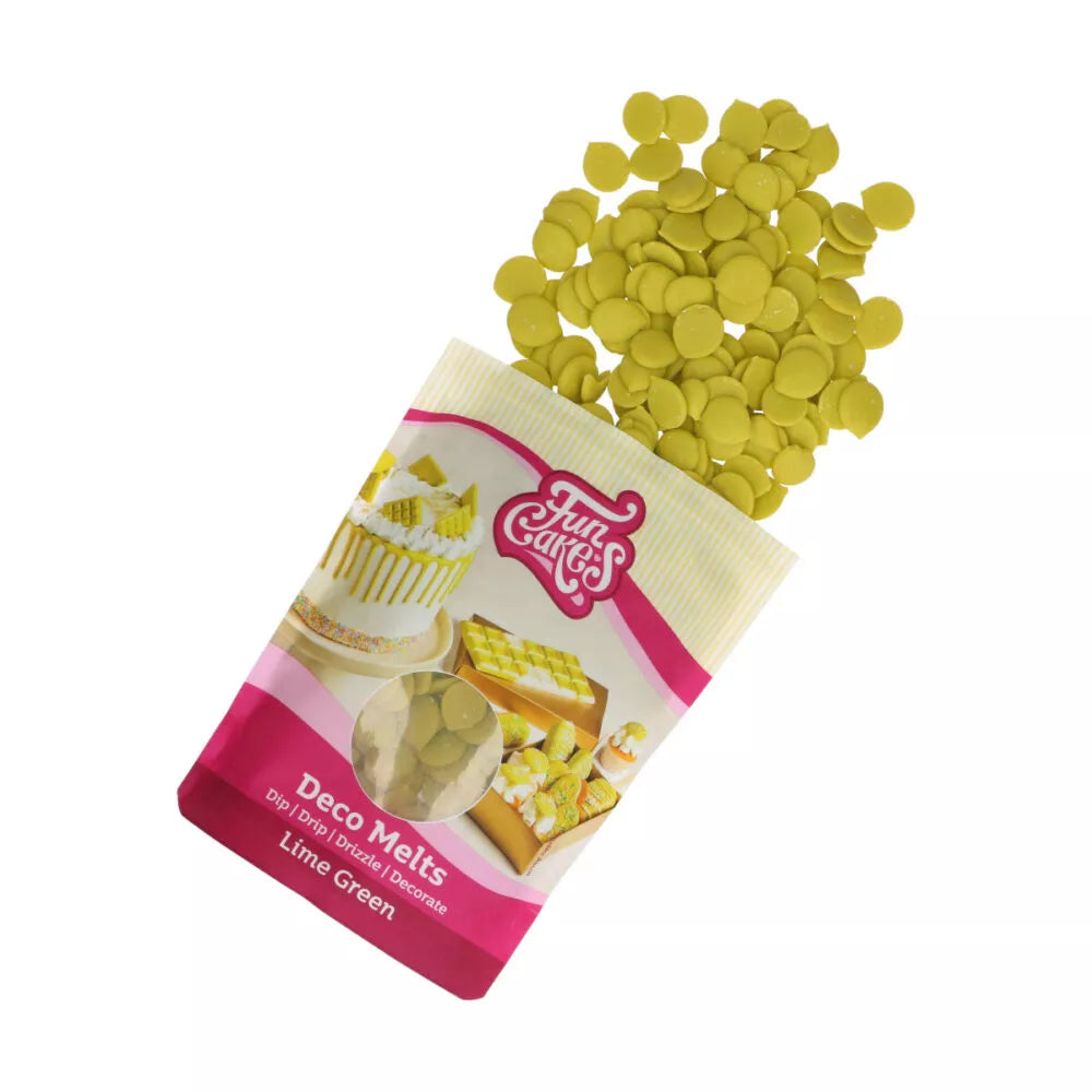 FunCakes Deco Melts - Lime Green
