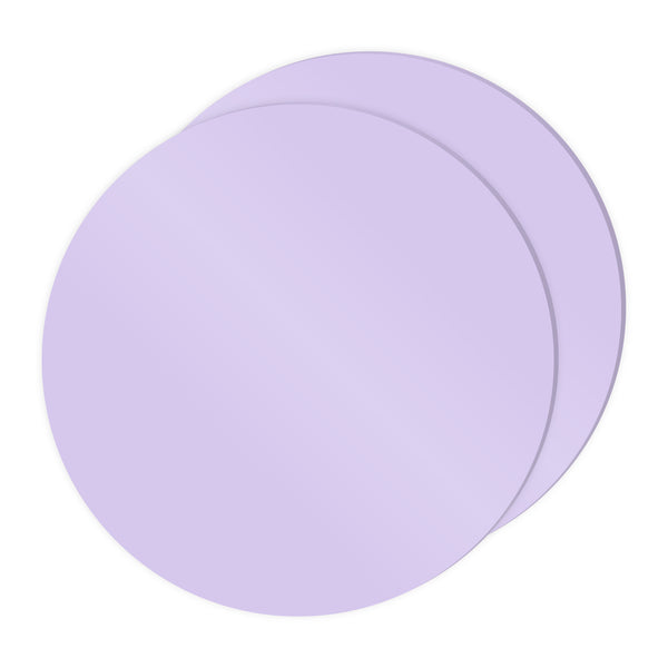 Choctastique Lilac Ganache Plate - Set of 2