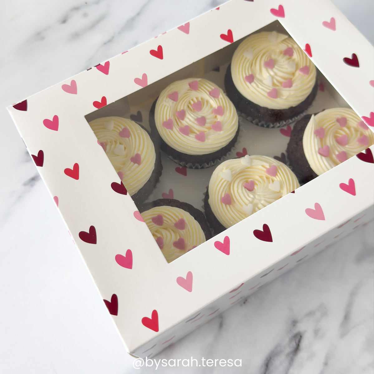 Simply Making Lovestruck Heart Cupcake Box Pack Of 2