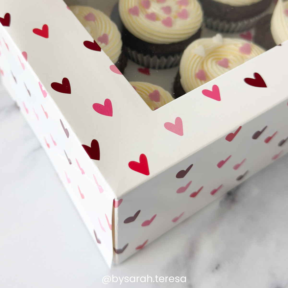 Simply Making Lovestruck Heart Cupcake Box Pack Of 2