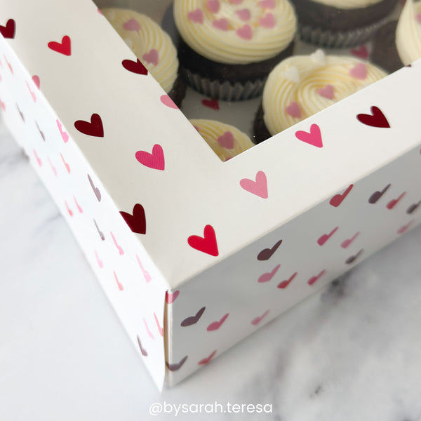Simply Making Lovestruck Heart Cupcake Box Pack Of 2