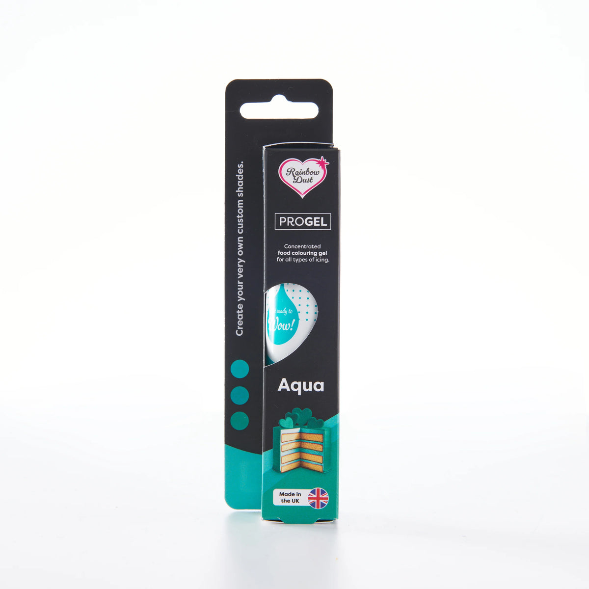Rainbow Dust Aqua Blue - ProGel Professional Gel Food Colouring 25g