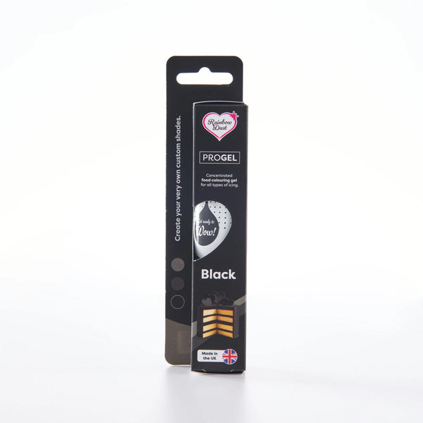 Rainbow Dust Black - ProGel Professional Gel Food Colouring 25g