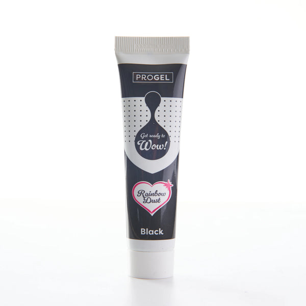 Rainbow Dust Black - ProGel Professional Gel Food Colouring 25g