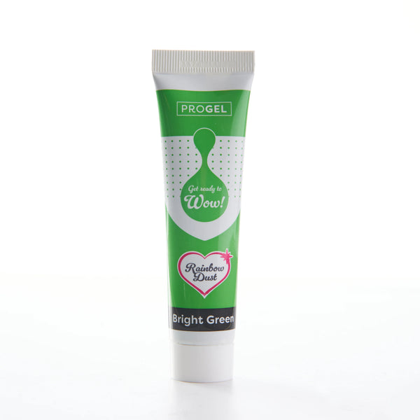 Rainbow Dust Bright Green - ProGel Professional Gel Food Colouring 25g