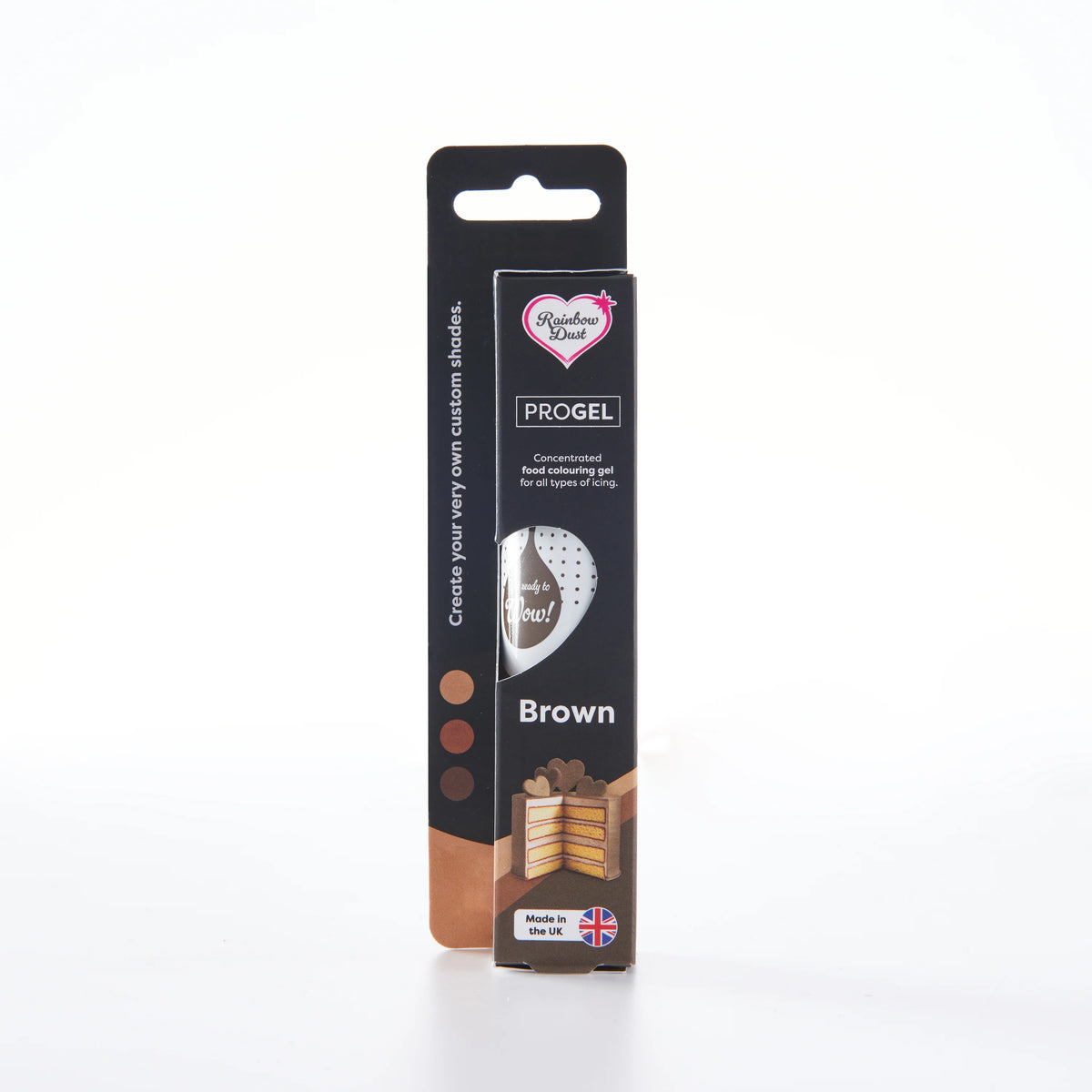 Rainbow Dust Brown - ProGel Professional Gel Food Colouring 25g