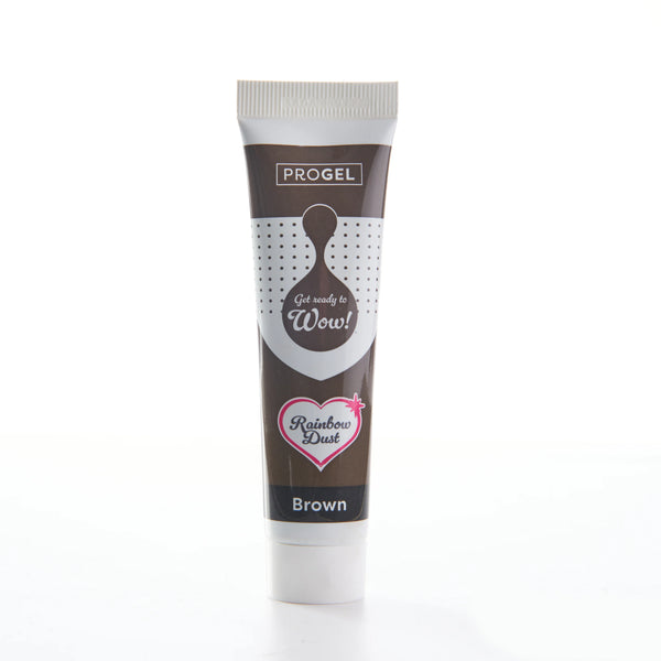 Rainbow Dust Brown - ProGel Professional Gel Food Colouring 25g