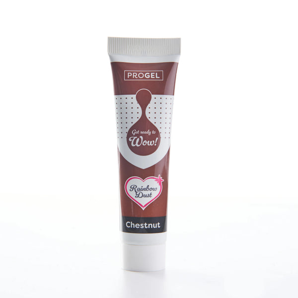 Rainbow Dust Chestnut Brown - ProGel Professional Gel Food Colouring 25g