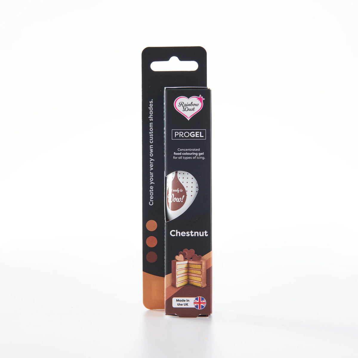Rainbow Dust Chestnut Brown - ProGel Professional Gel Food Colouring 25g