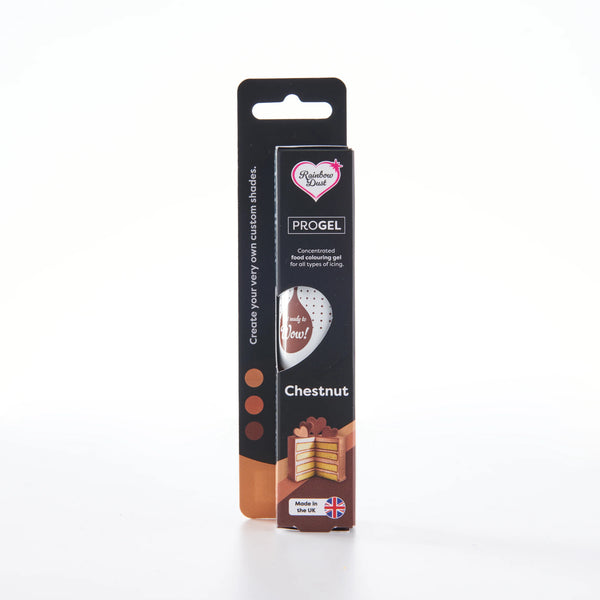 Rainbow Dust Chestnut Brown - ProGel Professional Gel Food Colouring 25g