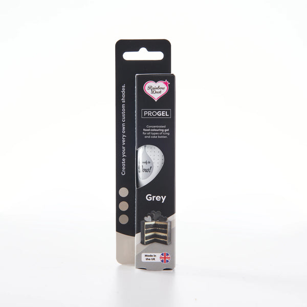 Rainbow Dust Grey - ProGel Professional Gel Food Colouring 25g
