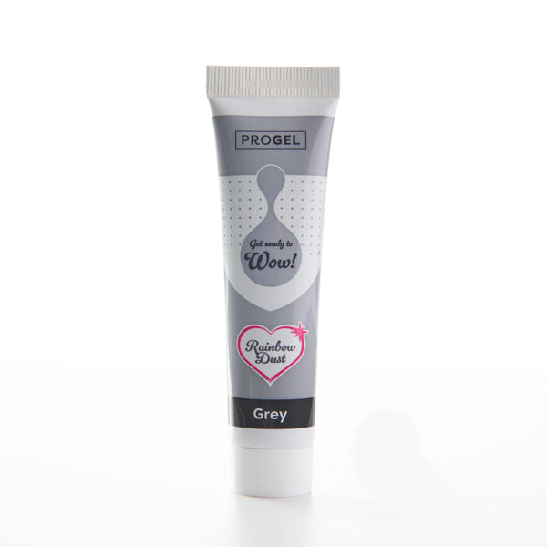 Rainbow Dust Grey - ProGel Professional Gel Food Colouring 25g