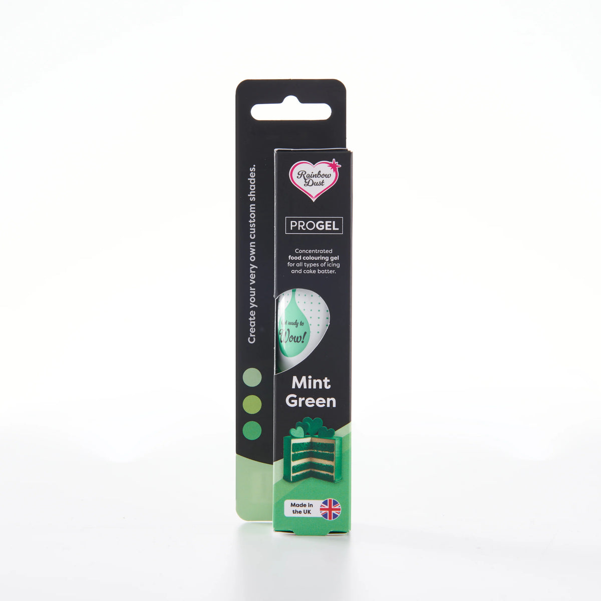 Rainbow Dust Mint Green - ProGel Professional Gel Food Colouring 25g