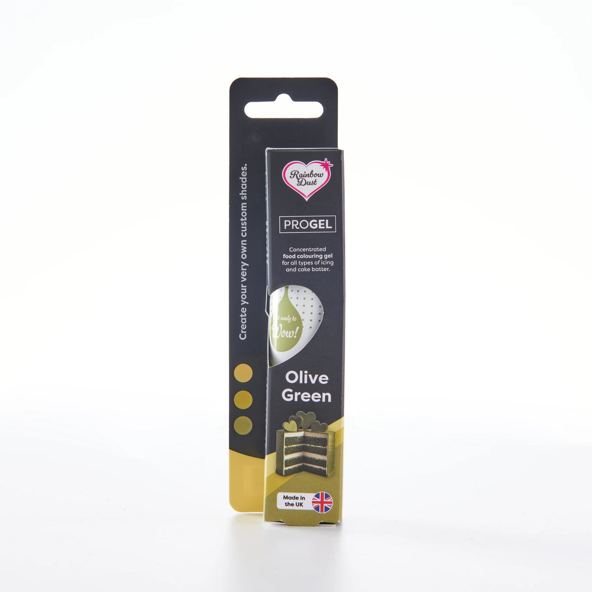 Rainbow Dust Olive Green - ProGel Professional Gel Food Colouring 25g