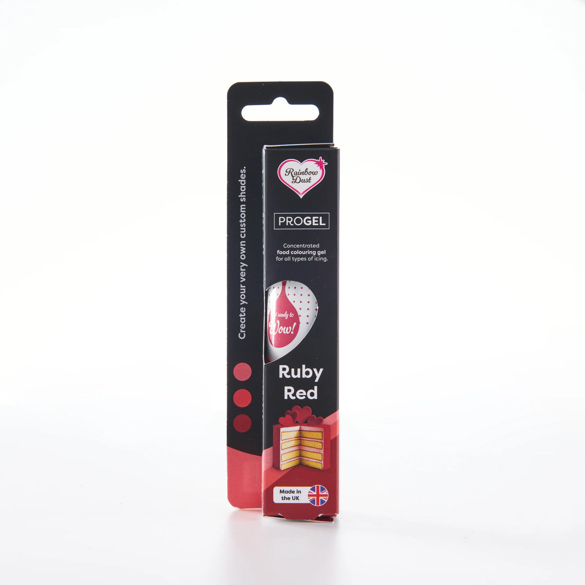 Rainbow Dust Ruby Red - ProGel Professional Gel Food Colouring 25g