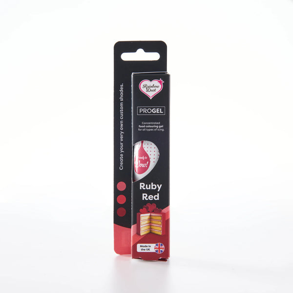 Rainbow Dust Ruby Red - ProGel Professional Gel Food Colouring 25g