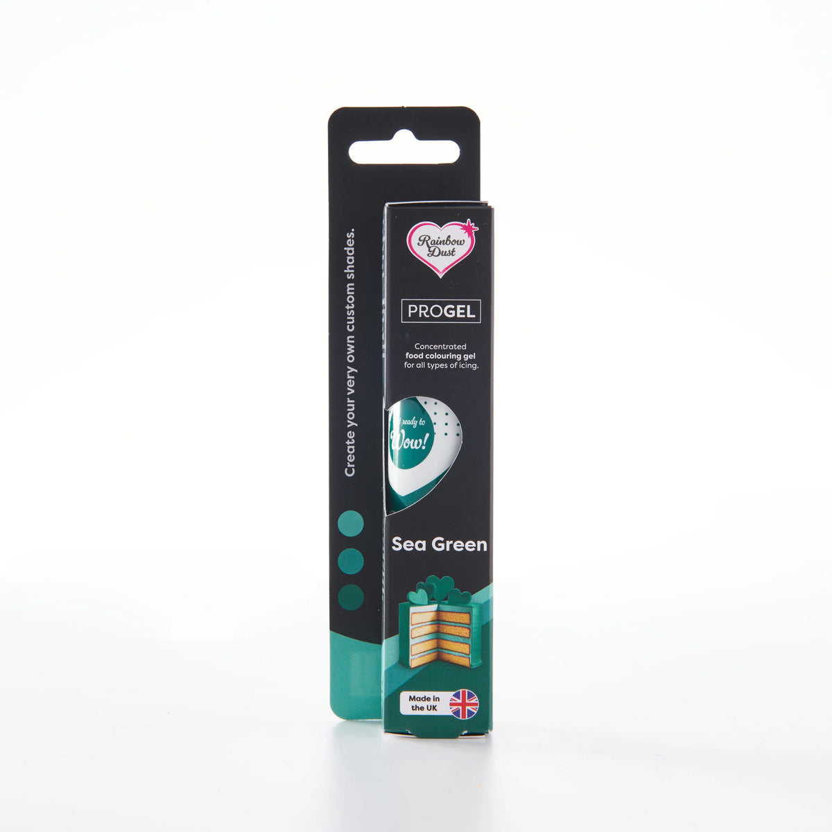 Rainbow Dust Sea Green - ProGel Professional Gel Food Colouring 25g