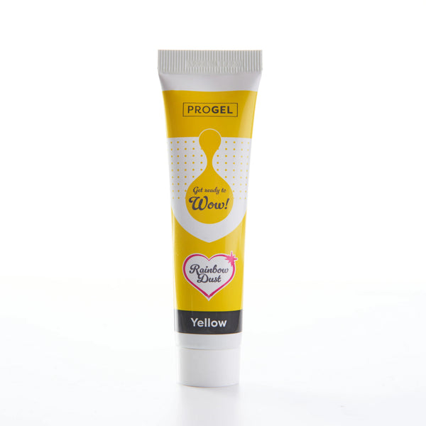 Rainbow Dust Yellow - ProGel Professional Gel Food Colouring 25g